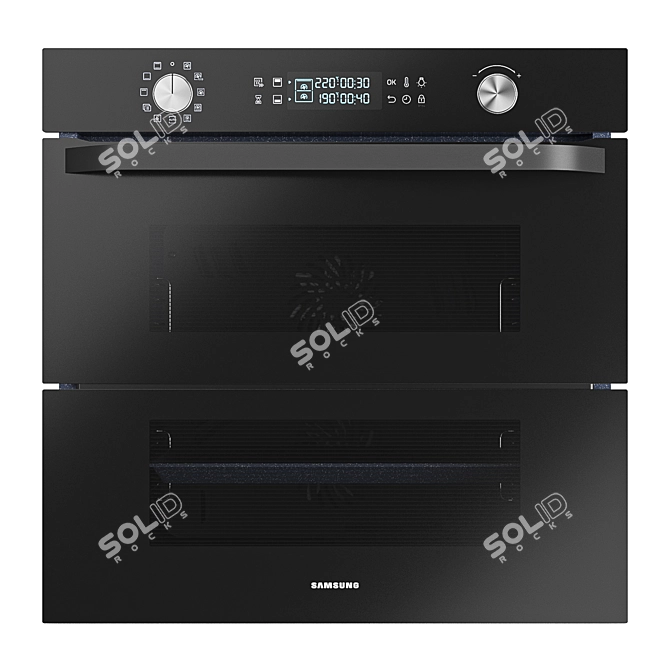 Samsung NV7000N: Stylish Built-in Oven 3D model image 1