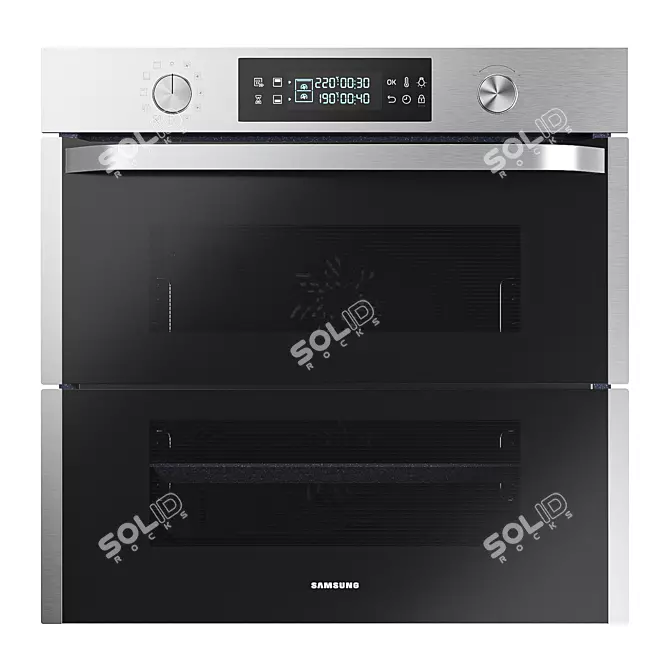 Title: Samsung NV7000N Built-In Oven 3D model image 1