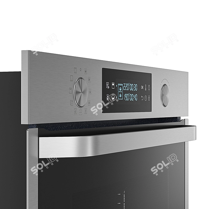 Title: Samsung NV7000N Built-In Oven 3D model image 3