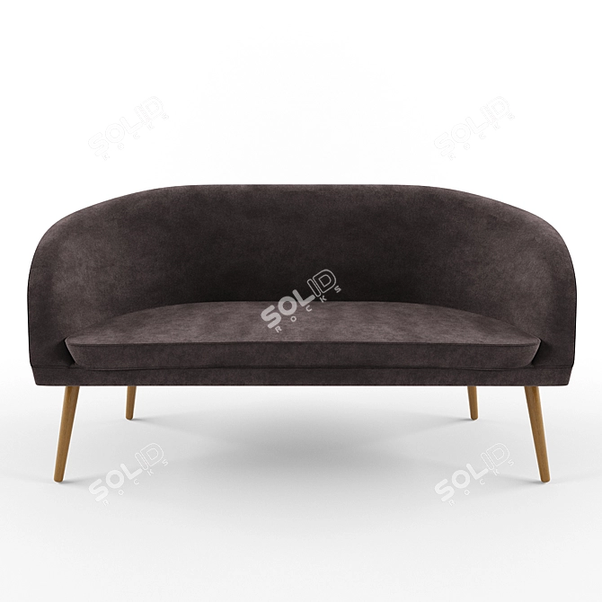 Modern 3D Couch: Multi/Sub-Object Material 3D model image 2