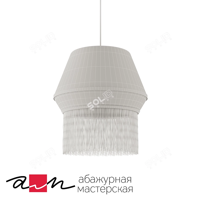 "Irish" Pendant Lamp (OM) - Elegant Lighting for Your Ceiling 3D model image 2