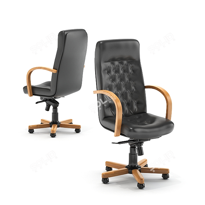 Fidel Extra: Ultimate Office Chair 3D model image 1