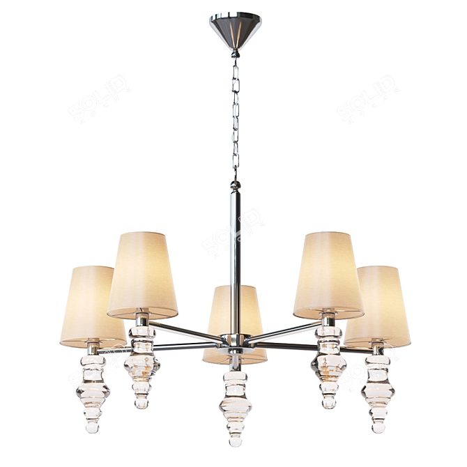 VILLA LUMI VITERBO Ceiling Light 3D model image 1