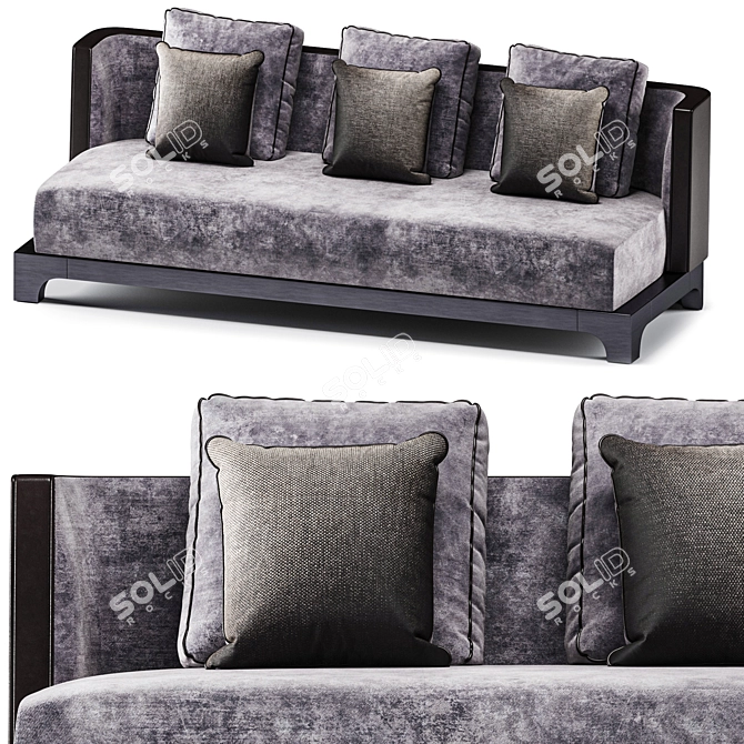 Eaton London Collection Sofa 3D model image 2