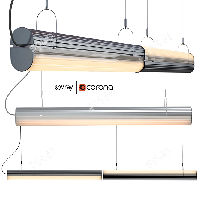 Dual Section Drop-Down Queue Direct 3D model image 1