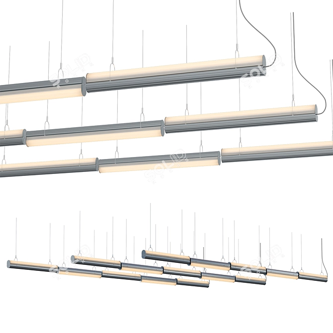 Dual Section Drop-Down Queue Direct 3D model image 3