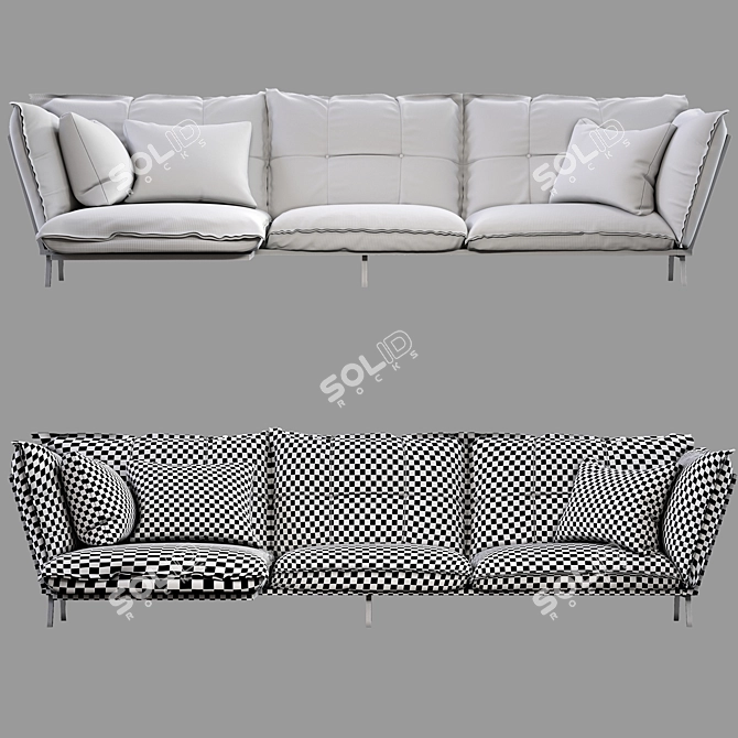 Hollywood Dreams Sofa 3D model image 3