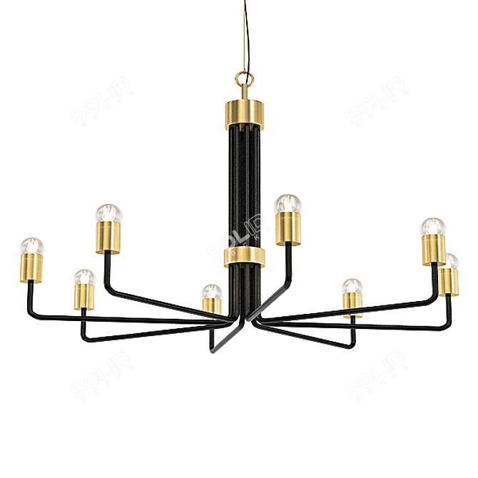 Modern Chandelier Collection 3D model image 2