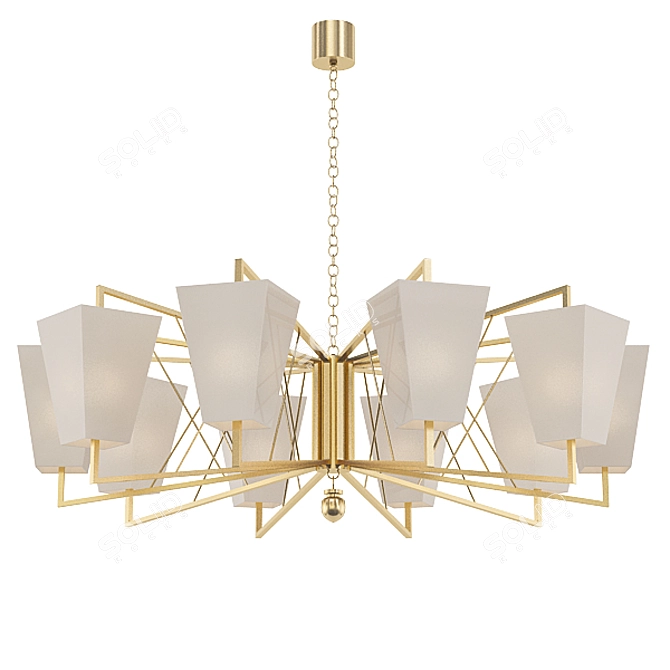 Contemporary Chandelier Collection 3D model image 2