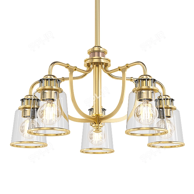 Title: Modern Chandeliers Collection 3D model image 5