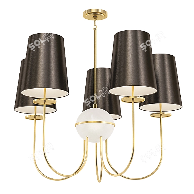 Modern Chandeliers Collection 3D model image 2