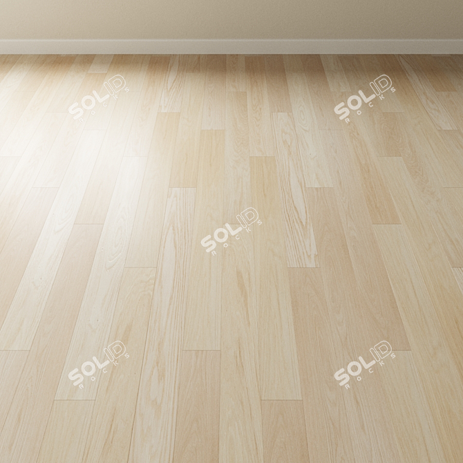 Coswick Oak Vanilla Parquet 3D model image 2