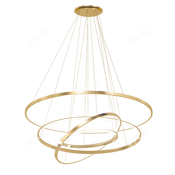 Modern Chandelier Collection 3D model image 5