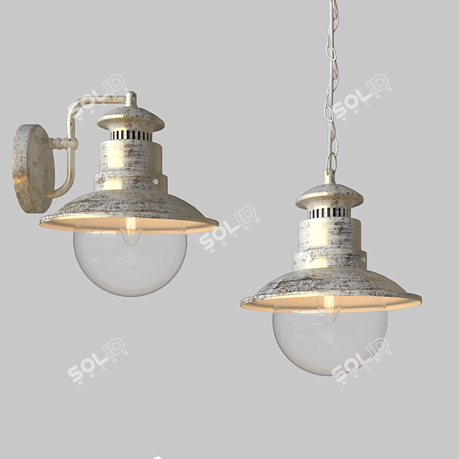  Elegant Lighting Solution: Arte Lamp Amsterdam 3D model image 1