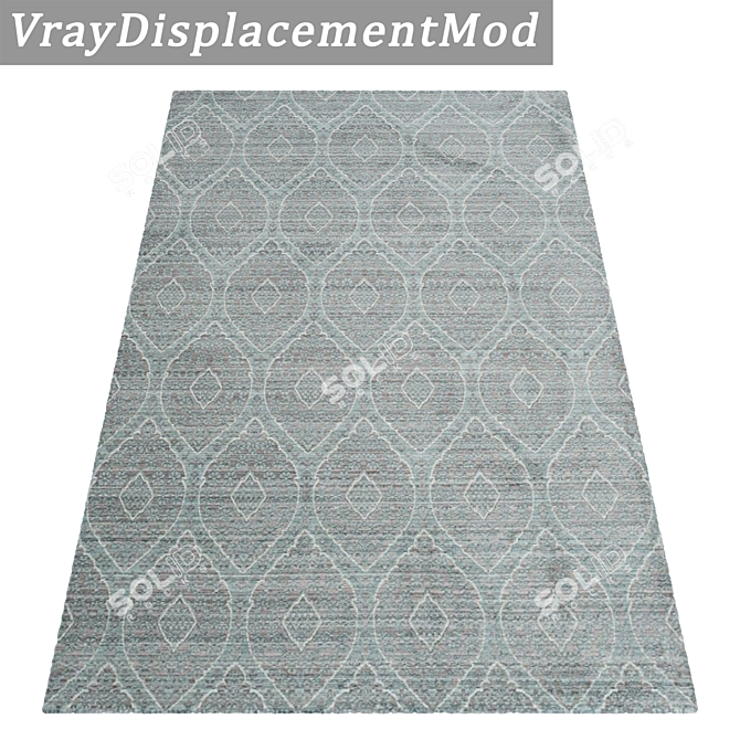  Luxe Texture Carpets Set 3D model image 3