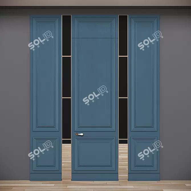  Secret Passage Door  3D model image 1