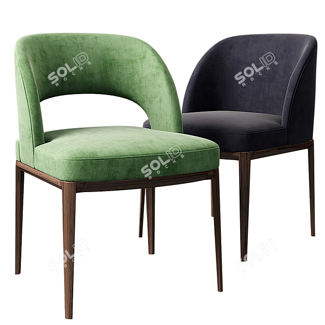 Elevate your space with the Niff Naff Chair 3D model image 1
