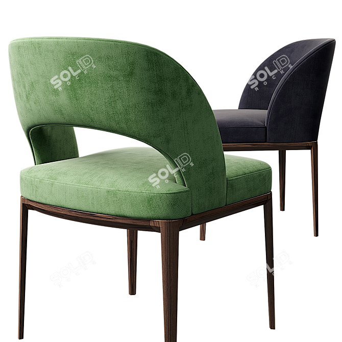 Elevate your space with the Niff Naff Chair 3D model image 2