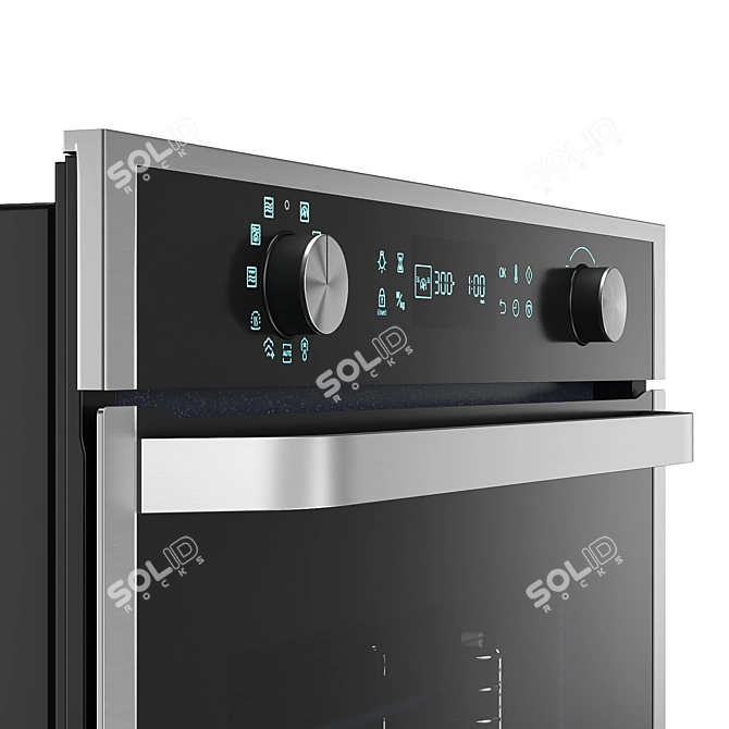 Samsung NQ-F700 Compact Built-in Oven 3D model image 3