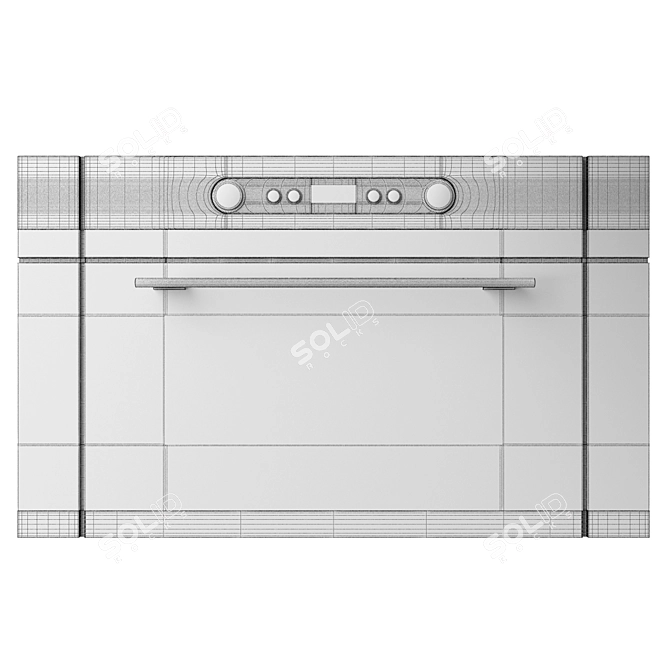 Efficient Ikea Nutid Microwave 3D model image 4