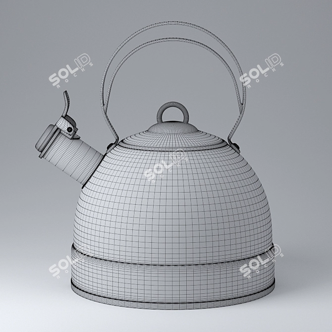 Versatile Stovetop Kettle 3D model image 3