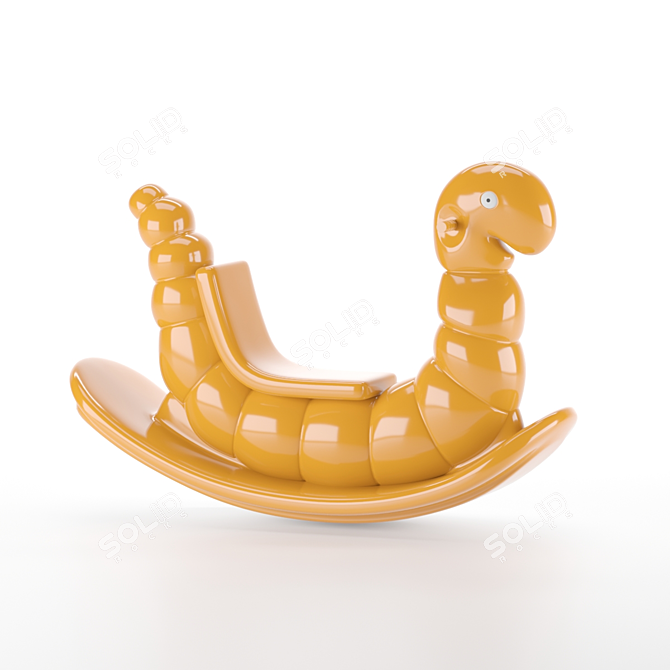 Wiggly Fun Earthworm Seesaw 3D model image 4