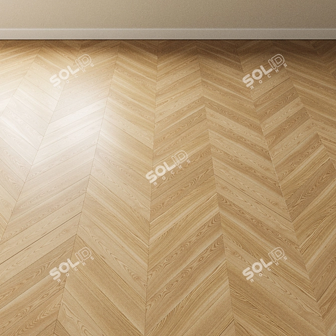 Caramel Ash Inspire: Parquet Perfection 3D model image 3