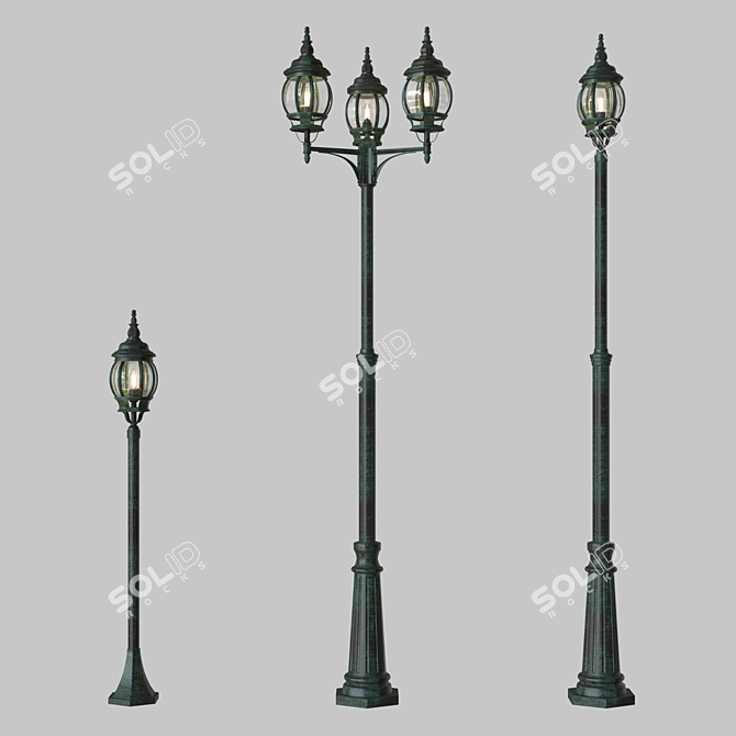 Arte Lamp Atlanta - Stylish Lighting Solution 3D model image 1