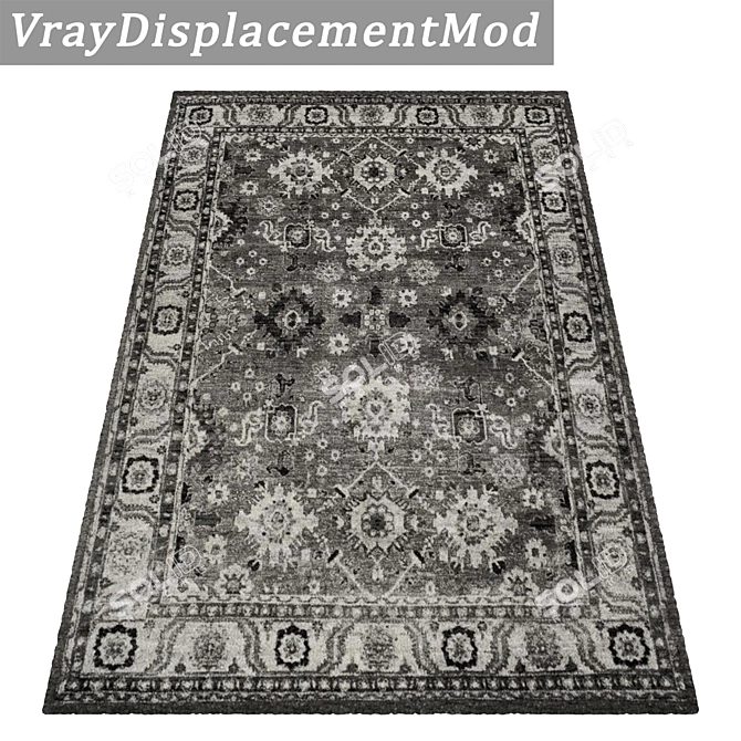 Versatile Set of High-Quality Carpets 3D model image 3