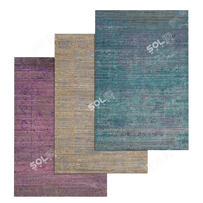 Luxury Carpet Collection 3D model image 1