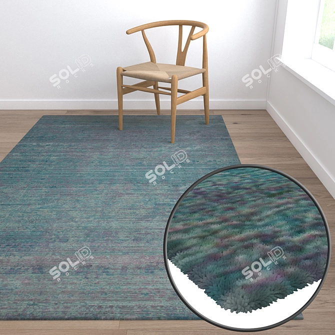 Luxury Carpet Collection 3D model image 5