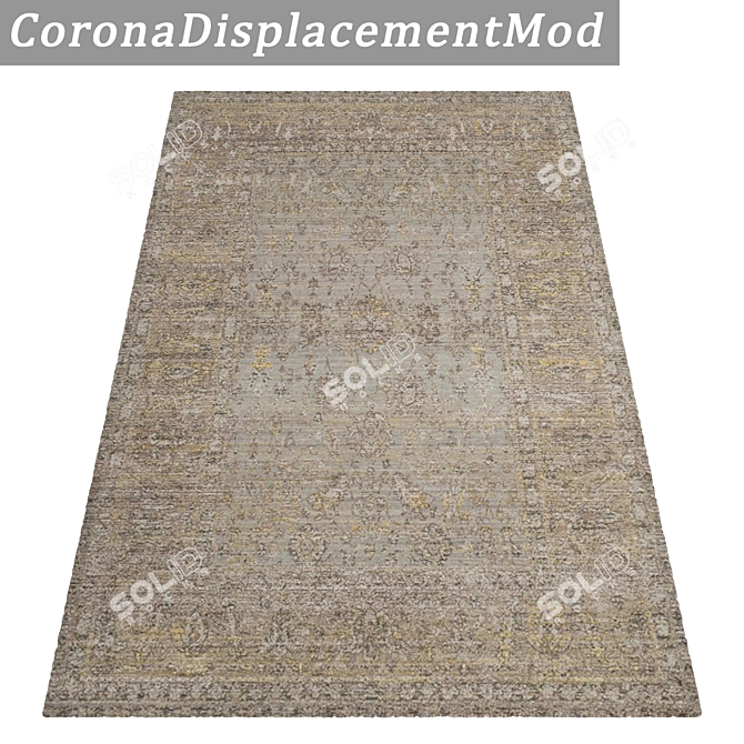 Luxury Carpet Set: High-Quality Textures 3D model image 4