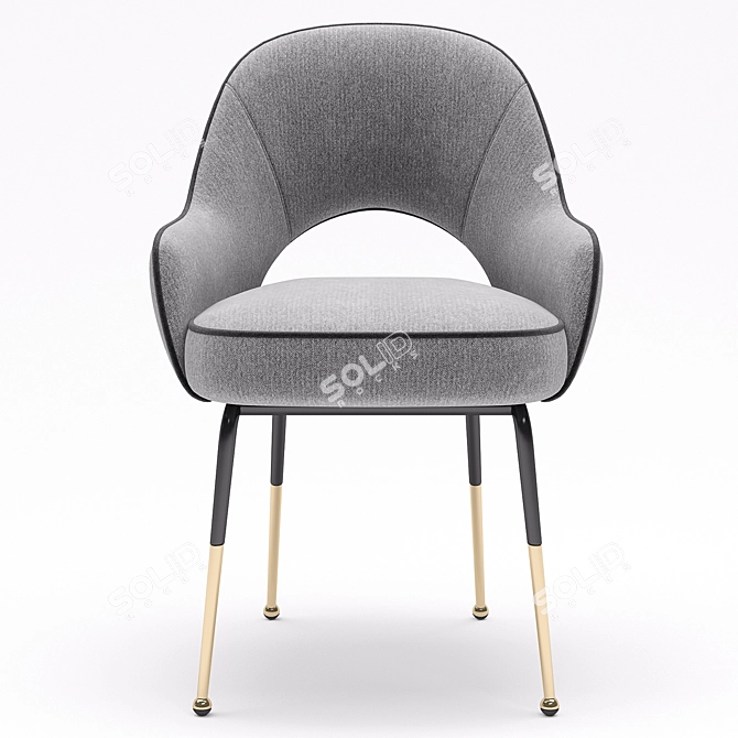 Tosconova Fifty Two Galvanic Chair: Timeless Elegance for Your Space 3D model image 3