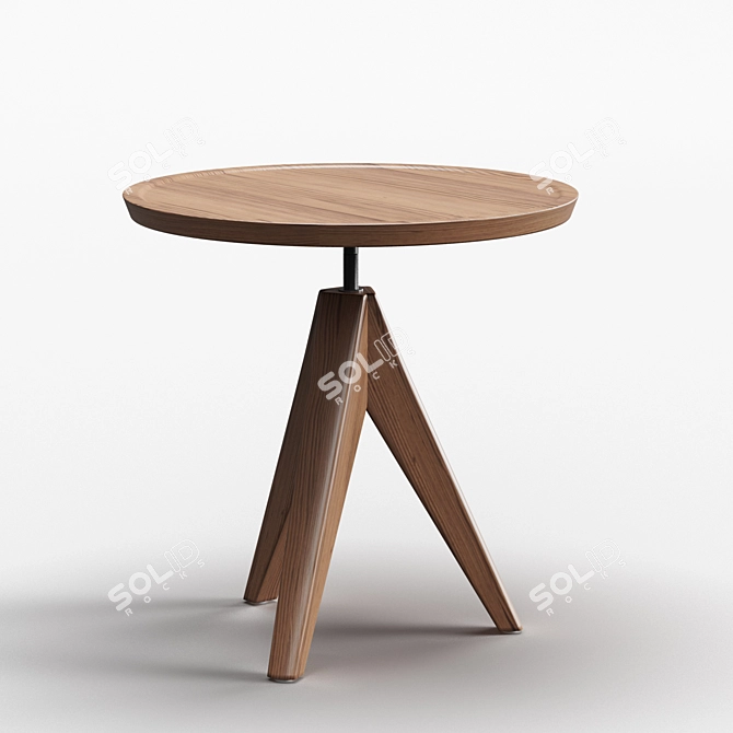 Elevate Your Space: Foss End Table 3D model image 1