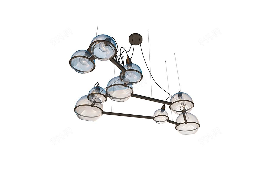 Celestial Leo Chandelier | 20897 3D model image 4