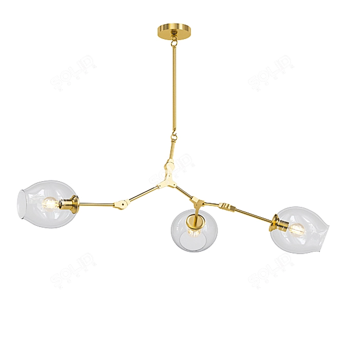 Modern Pendant Light Collection 3D model image 4