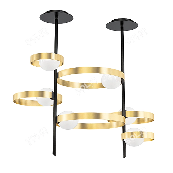 Modern Pendant Light Collection 3D model image 5