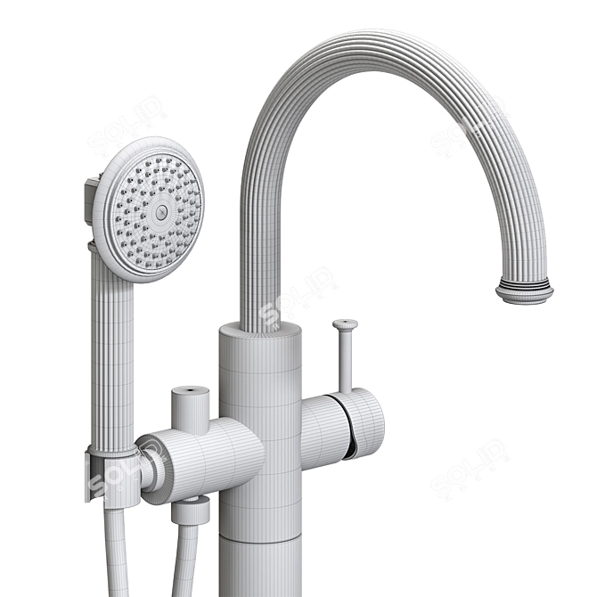 Elegant 3DMax THG Paris Mixer 3D model image 3