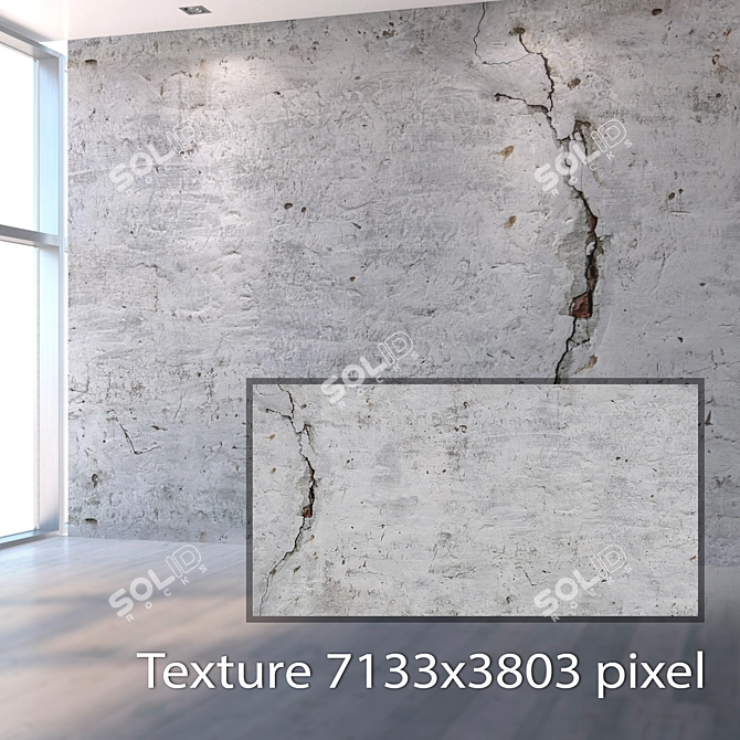 Seamless Stucco Texture 3D model image 2