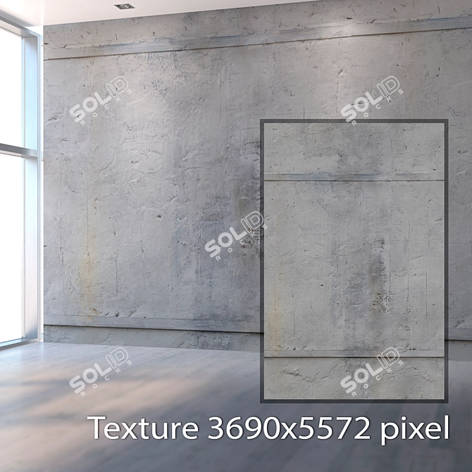 Seamless Concrete Texture - High Resolution & Detailed 3D model image 2