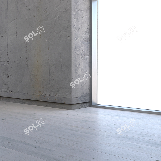 Seamless Concrete Texture - High Resolution & Detailed 3D model image 3