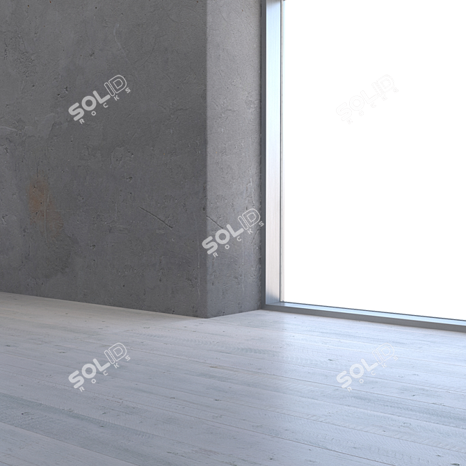 Title: Seamless Coarse Stucco Texture 3D model image 3