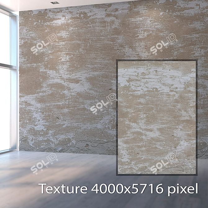 Seamless Stucco Texture for High-Resolution 3D Models 3D model image 2