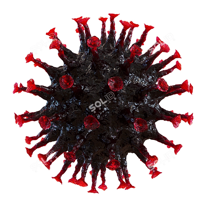 COVID-19 Corona Virus Model 3D model image 3