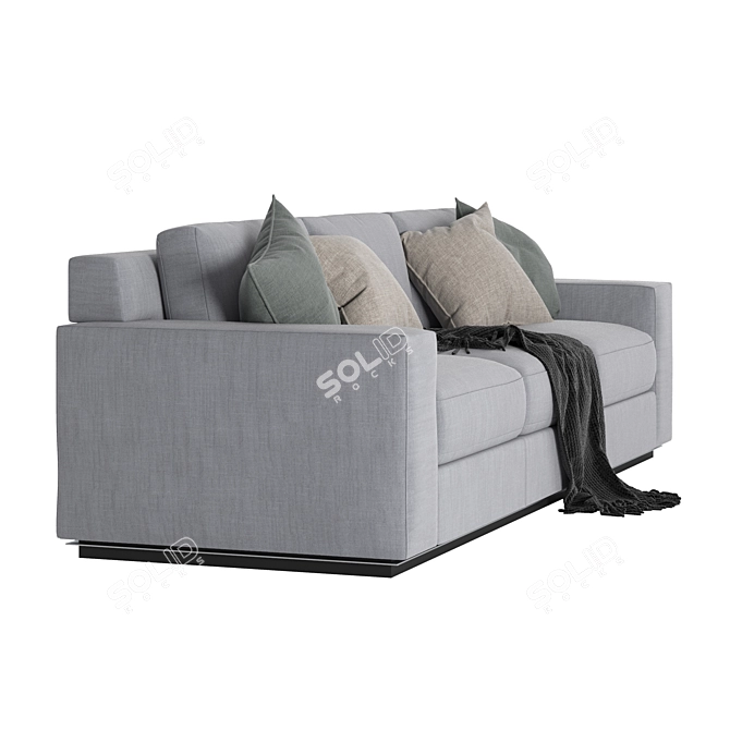Luxury Arudin Sofa - Elegant Comfort 3D model image 2