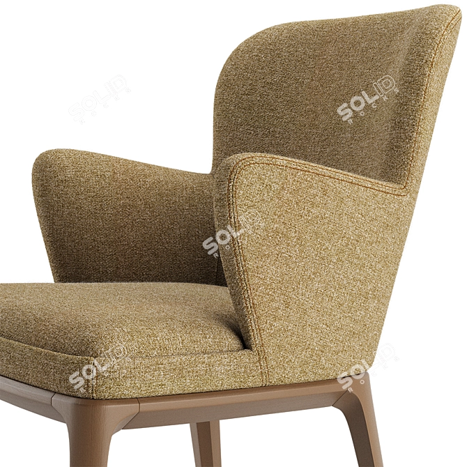 Elegant Idex M Chair 3D model image 3