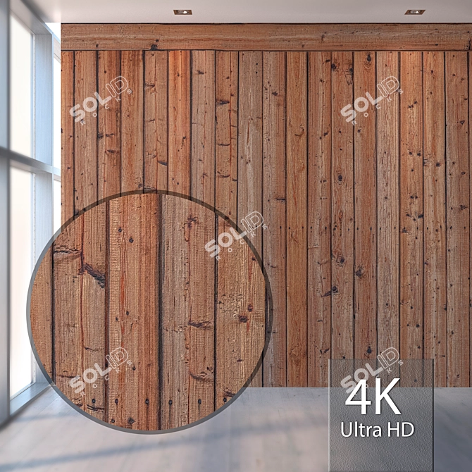 Premium Seamless Tree Texture 3D model image 1