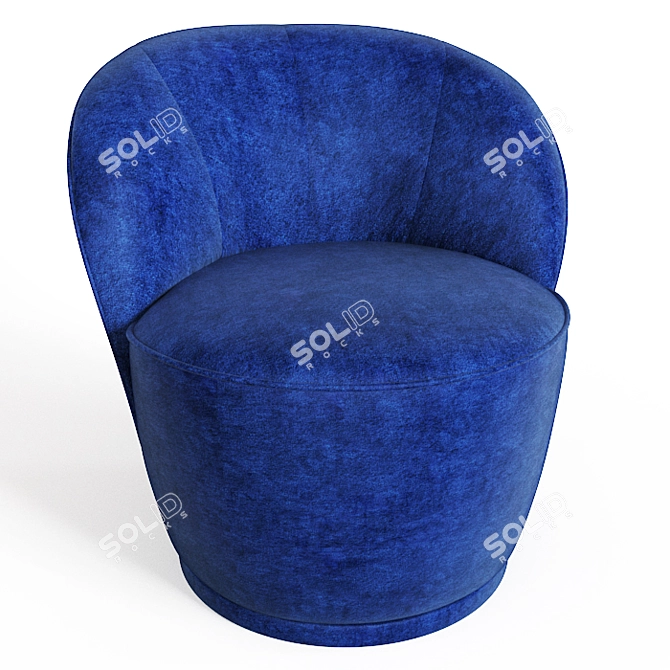 Sicis Celebrity Luxury Armchair 3D model image 2