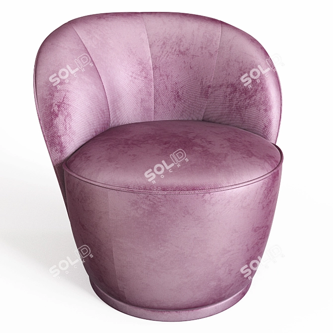 Sicis Celebrity Luxury Armchair 3D model image 3