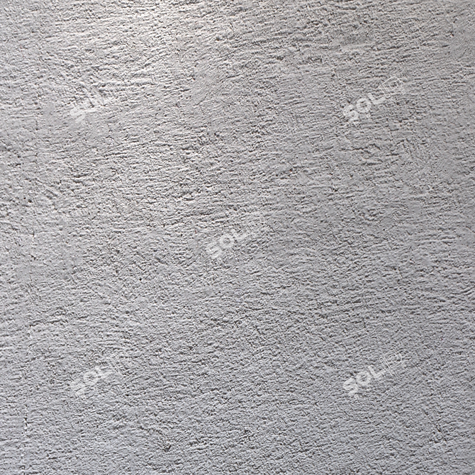 Seamless Rough Stucco Texture 3D model image 4